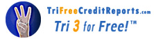 tri free credit report and score online